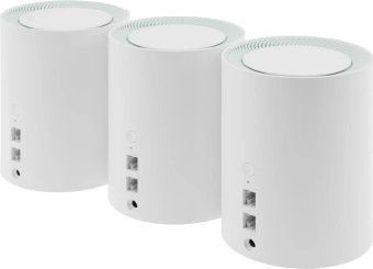 Бесшовный Mesh роутер Cudy M1300 (M1300(3-PACK)) AC1200 10/100/1000BASE-TX белый (упак.:3шт) - купить недорого с доставкой в интернет-магазине