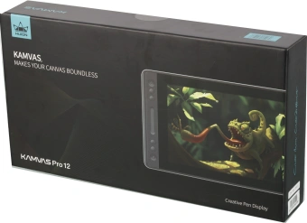 Графический планшет-монитор Huion Kamvas Pro 12 USB черный - купить недорого с доставкой в интернет-магазине