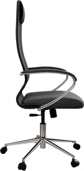 Кресло Метта SU-B-8 черный сиденье черный сетка с подголов. крестов. металл хром - купить недорого с доставкой в интернет-магазине