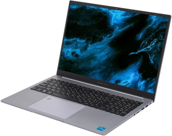 Ноутбук Digma Pro Pactos Core i5 1235U 16Gb SSD512Gb Intel Iris Xe graphics 16" IPS WUXGA (1920x1200) Windows 11 Pro dk.grey WiFi BT Cam 5500mAh (DN16P5-ADXW01) - купить недорого с доставкой в интернет-магазине