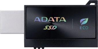 Накопитель SSD A-Data USB3.2 Gen2 512GB SC730-512G-CACTI SC730 черный - купить недорого с доставкой в интернет-магазине