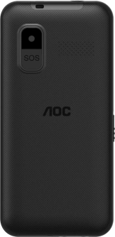 Мобильный телефон AOC 205 A черный моноблок 2.4" - купить недорого с доставкой в интернет-магазине