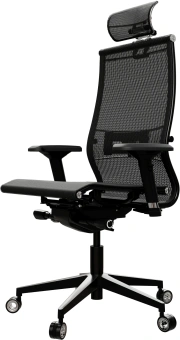 Кресло Метта Samurai Black Edition new черный сиденье черный сетка с подголов. крестов. металл хром - купить недорого с доставкой в интернет-магазине