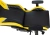 Кресло игровое Knight Thunder 5X черный/желтый экокожа крестов. металл - купить недорого с доставкой в интернет-магазине