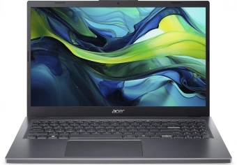 Ноутбук Acer Aspire 15 A15-51M-39F7 Core 3 100U 8Gb SSD512Gb Intel Graphics 15.6" IPS FHD (1920x1080) без ОС metall WiFi BT Cam (NX.KXRCD.002) - купить недорого с доставкой в интернет-магазине
