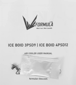 Устройство охлаждения(кулер) Formula Ice Boid 4PSD12 Soc-AM5/AM4/1200/1700/1851 черный 4-pin 34.3dB Al+Cu 200W 448gr Ret - купить недорого с доставкой в интернет-магазине