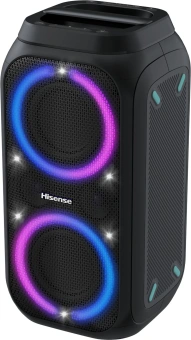 Минисистема Hisense Party Rocket 160 черный 160Вт FM USB BT - купить недорого с доставкой в интернет-магазине