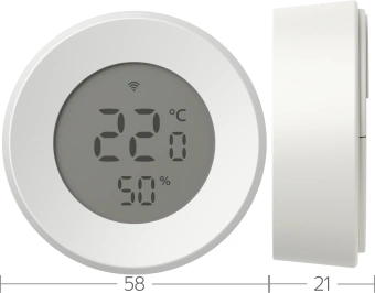 Датчик темпер./влажн. Yandex YNDX-00529 белый - купить недорого с доставкой в интернет-магазине