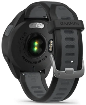 Смарт-часы Garmin Forerunner 165 30.4мм 1.2" AMOLED корп.черный рем.черный разм.брасл.:126-203мм (010-02863-20) - купить недорого с доставкой в интернет-магазине