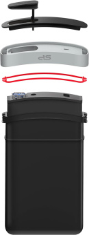Жесткий диск Silicon Power USB3.0 2000GB SP020TBPHD65BS3G A65B Armor 2.5" черный - купить недорого с доставкой в интернет-магазине