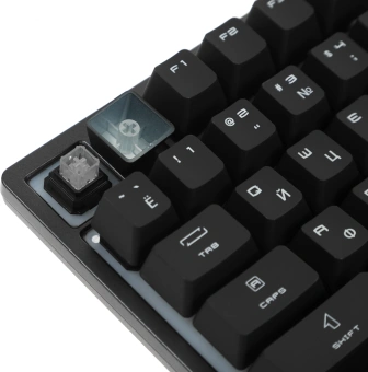 Клавиатура MSI GK30 RU черный USB Multimedia for gamer LED (подставка для запястий) (S11-04RU236-CLA) кабель 1.8м - купить недорого с доставкой в интернет-магазине