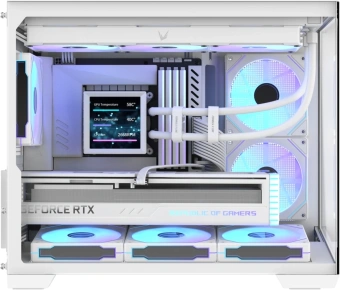 Корпус Formula Crystal Z4M Plus белый без БП mATX 2x120mm 1xUSB2.0 1xUSB3.0 audio bott PSU - купить недорого с доставкой в интернет-магазине