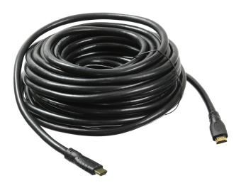 Кабель аудио-видео Buro HDMI 2.0 HDMI (m)/HDMI (m) 20м. позолоч.конт. черный (BHP HDMI 2.0-20) - купить недорого с доставкой в интернет-магазине