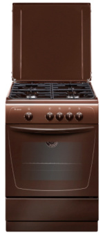 Плита Газовая Gefest CG 60MC6 K83 коричневый (металлическая крышка) реш.чугун - купить недорого с доставкой в интернет-магазине