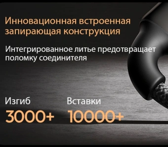 Кабель Romoss CB303A 1746962 USB (m)-USB Type-C (m) 2м черный - купить недорого с доставкой в интернет-магазине
