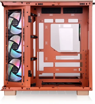 Корпус Thermaltake View 380 XL TG ARGB Gravel Sand коричневый без БП ATX 5x120mm 2x140mm 2xUSB3.0 audio bott PSU - купить недорого с доставкой в интернет-магазине