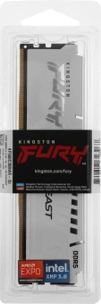Память DDR5 32GB 6000MHz Kingston KF560C30BWE-32 Fury Beast RTL Gaming PC5-48000 CL30 DIMM 288-pin 1.4В kit single rank с радиатором Ret - купить недорого с доставкой в интернет-магазине