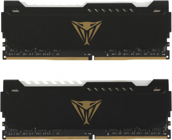 Память DDR4 2x8GB 3200MHz Patriot PVSR416G320C8K Viper Steel RGB RTL Gaming PC4-25600 CL18 DIMM 288-pin 1.35В dual rank с радиатором Ret - купить недорого с доставкой в интернет-магазине