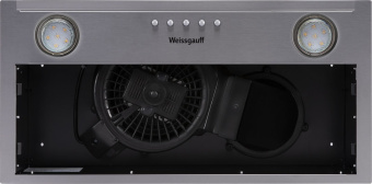 Вытяжка встраиваемая Weissgauff Alpha 50 PB IX нержавеющая сталь управление: кнопочное (1 мотор) - купить недорого с доставкой в интернет-магазине