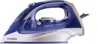 Утюг Hyundai H-SI02510 3200Вт темно-синий/розовое золото - купить недорого с доставкой в интернет-магазине