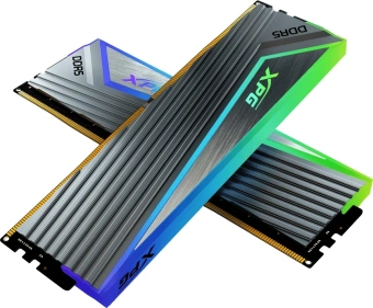 Память DDR5 2x16GB 6400MHz A-Data AX5U6400C3216G-DCCARGY XPG Caster RGB RGB RTL PC5-51200 CL32 DIMM 288-pin 1.4В kit single rank с радиатором Ret - купить недорого с доставкой в интернет-магазине