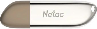 Флеш Диск Netac 32GB U352 NT03U352N-032G-32PN USB3.0 серебристый - купить недорого с доставкой в интернет-магазине