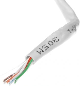 Кабель сетевой KingPrice KP-utp-c5e-0.4mm-cca-305m 1Гбит/с UTP 4 пары cat.5E solid 0.40мм CCA 305м серый - купить недорого с доставкой в интернет-магазине