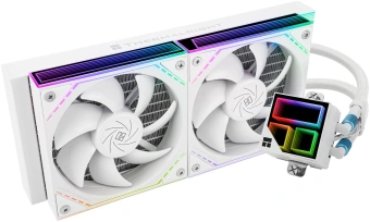 Система водяного охлаждения Thermalright Frozen Infinity 240 ARGB Soc-AM5/AM4/1200/1700/1851 белый 4-pin 28.2dB Al Ret (F-INFINITY-240-WH) - купить недорого с доставкой в интернет-магазине
