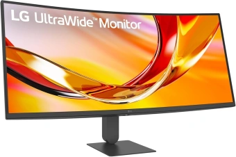 Монитор LG 34" UltraWide 34U640B-B черный VA LED 21:9 HDMI матовая HAS 300cd 178гр/178гр 3440x1440 144Hz FreeSync Premium DP UW USB 7.7кг - купить недорого с доставкой в интернет-магазине