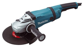 Углошлифовальная машина Makita GA9030SF01 2400Вт 6600об/мин рез.шпин.:M14 d=230мм - купить недорого с доставкой в интернет-магазине