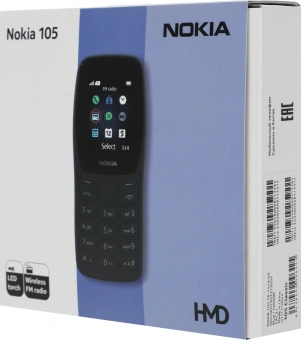 Мобильный телефон Nokia TA-1416 105 DS синий моноблок 1.77" 120x160 Series 30+ GSM900/1800 Protect - купить недорого с доставкой в интернет-магазине