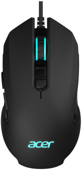 Мышь Acer OMW160 черный оптическая (6400dpi) USB (8but) - купить недорого с доставкой в интернет-магазине