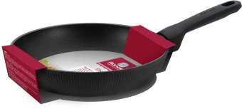 Сковорода Rondell Shell RDA-1928 круглая 24см покрытие: Xylan Plus ручка несъемная (без крышки) темно-серый - купить недорого с доставкой в интернет-магазине