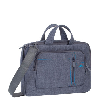 Сумка для ноутбука 13.3" Riva 7520 серый полиэстер (7520 GREY) - купить недорого с доставкой в интернет-магазине