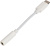 Переходник Buro BHP TPC-JCK Jack 3.5 (f)-USB Type-C (m) белый - купить недорого с доставкой в интернет-магазине