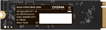 Накопитель SSD Digma PCIe 4.0 x4 1TB DGSM4001TP21T Meta P21 M.2 2280 - купить недорого с доставкой в интернет-магазине