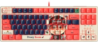 Клавиатура A4Tech Bloody AT87 Proxy Boom механическая бежевый/красный USB for gamer LED (AT87) - купить недорого с доставкой в интернет-магазине