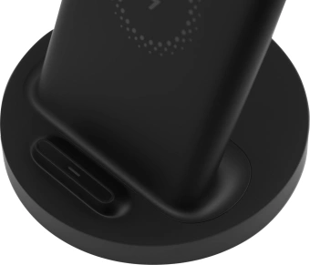 Беспроводное зар./устр. Xiaomi Mi 20W Wireless Charging Stand 20W 2A USB Type-C универсальное черный (GDS4145GL) - купить недорого с доставкой в интернет-магазине