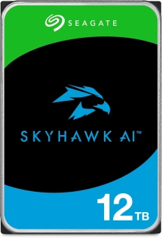 Жесткий диск Seagate SATA-III 12TB ST12000VE003 SkyHawkAI 512E (7200rpm) 256Mb 3.5" - купить недорого с доставкой в интернет-магазине