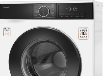 Стиральная машина Weissgauff WM 45610 Inverter Steam класс: A+++ загр.фронтальная макс.:6кг белый инвертор - купить недорого с доставкой в интернет-магазине