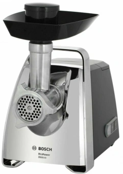 Мясорубка Bosch MFW67440 2000Вт черный/серебристый - купить недорого с доставкой в интернет-магазине