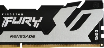 Память DDR5 16GB 8000MHz Kingston KF580C38RS-16 Fury Renegade Black RTL Gaming PC5-64000 CL38 DIMM 288-pin 1.45В single rank с радиатором Ret - купить недорого с доставкой в интернет-магазине
