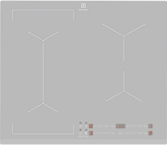 Индукционная варочная поверхность Electrolux EIV63440BS серый - купить недорого с доставкой в интернет-магазине