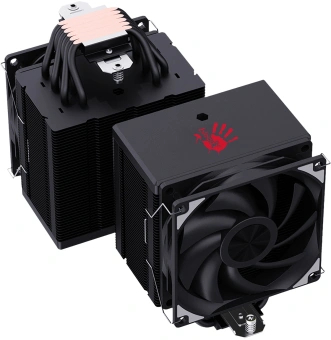 Устройство охлаждения(кулер) Bloody AC-13 Soc-AM5/AM4/1200/1700/1851 черный 4-pin 14-26dB Al+Cu 250W 651gr Ret (AC-13-250-BK) - купить недорого с доставкой в интернет-магазине
