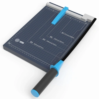 Резак сабельный Cactus CS-CUT-GM412 A4/12лист./320мм/автоприжим/защитный экран - купить недорого с доставкой в интернет-магазине