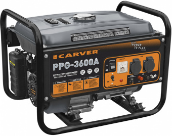 Генератор Carver PPG- 3600А 2.8кВт - купить недорого с доставкой в интернет-магазине