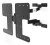 Кронштейн для телевизора Hama Fullmotion OLED черный 32"-65" макс.30кг настенный поворот и наклон - купить недорого с доставкой в интернет-магазине