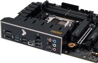 Материнская плата Asus TUF GAMING B650M-PLUS Socket AM5 AMD B650 4xDDR5 mATX AC`97 8ch(7.1) 2.5Gg RAID+HDMI+DP - купить недорого с доставкой в интернет-магазине