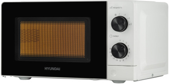 Микроволновая Печь Hyundai HYM-M2049 20л. 700Вт белый/черный - купить недорого с доставкой в интернет-магазине
