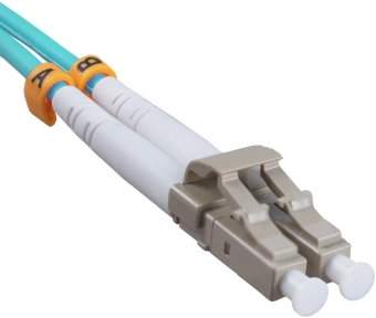 Патч-корд Cabeus FOP-50-LC-LC-1M 2x50/125 OM3 LC дуплекс-LC дуплекс 1м LSZH бирюзовый - купить недорого с доставкой в интернет-магазине